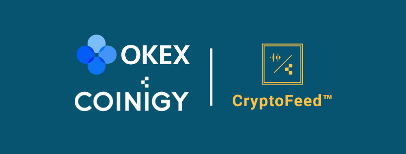 OKEx - Coinigy CryptoFeed™ Certified Exchange