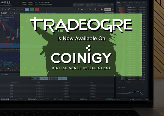 TradeOgre Is Now Available For Charting On Coinigy!