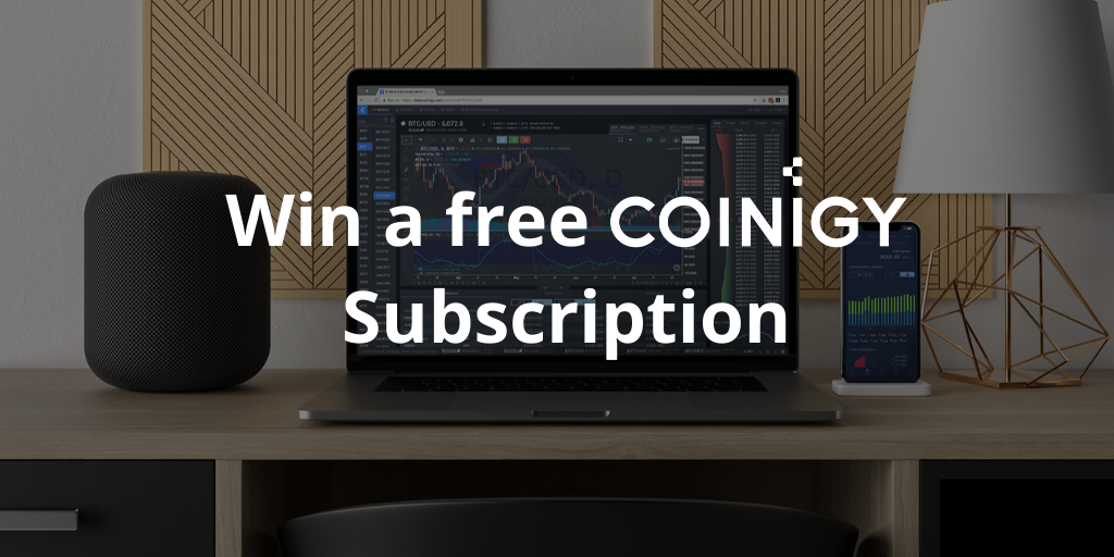 Enter to win a free year of Coinigy!