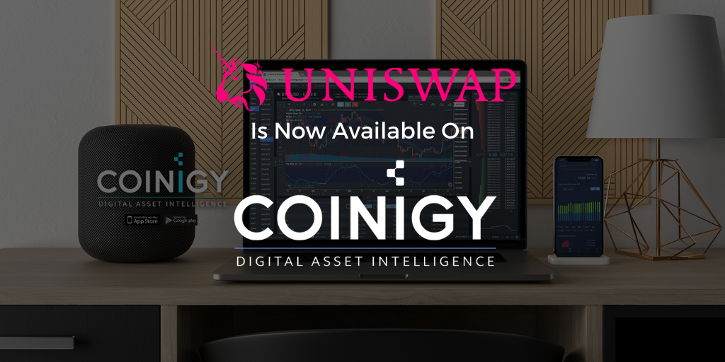 Uniswap Protocol Now Available on Coinigy V2!