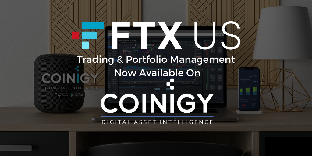 FTX.US Trading & Balance Tracking Now Available on Coinigy