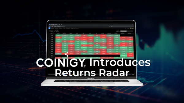 Coinigy introduces Returns Radar: A powerful new tool for cryptocurrency traders